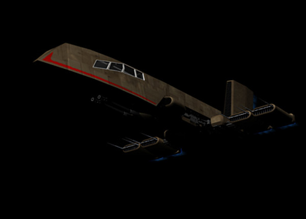 3d hwk-290 moldy crow model - HWK-290 Moldy Crow by valdyr
